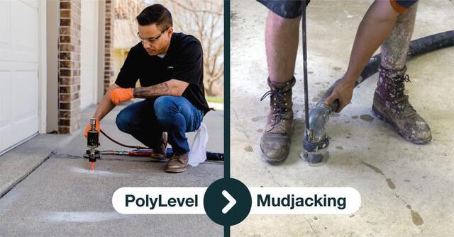 Mudjacking vs. Polyjacking: What’s the Best Concrete Repair Method?